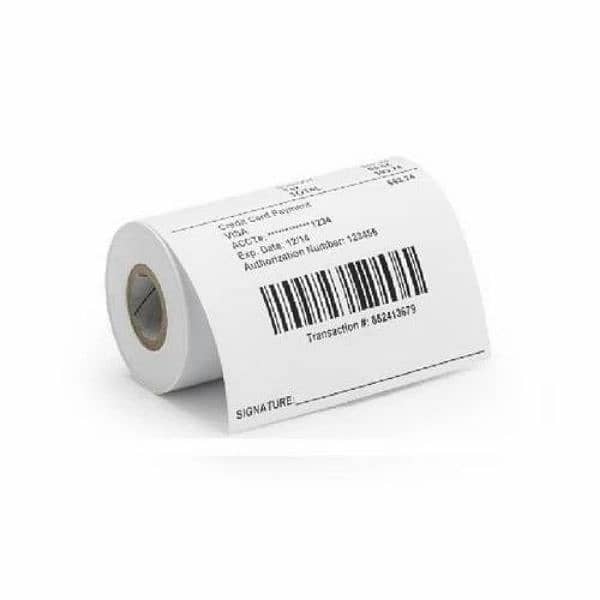 Bill print roll paper for barcode 2