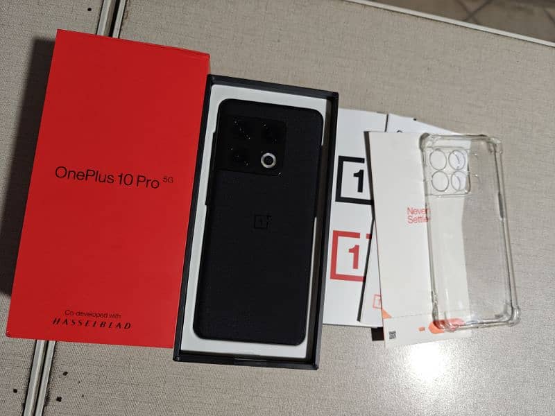 One Plus 10pro offecial pta complete box 12-256 2