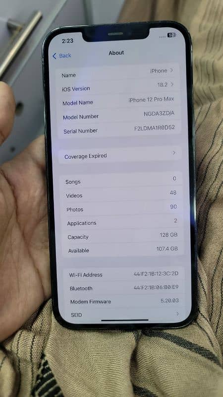 IPHONE 12 PRO MAX NON PTA FOR SALE 1