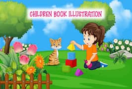 I have five years of experience in children book illustration story a