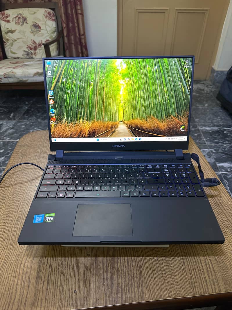 Core i7 12th gen Aorus Gaming laptop RTX 3070 8GB graphic card 0