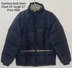 used branded duck down goose down jackets