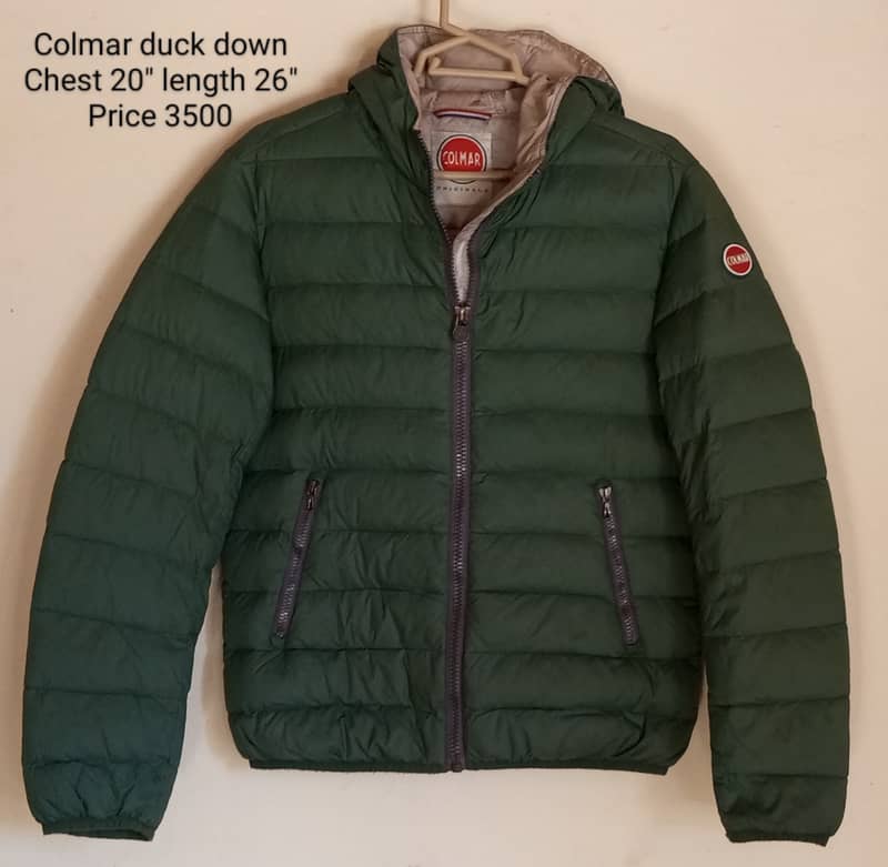 used branded duck down goose down jackets 4