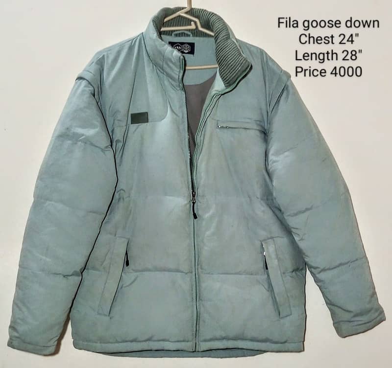 used branded duck down goose down jackets 8