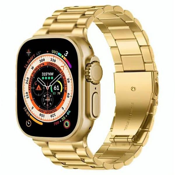 Premium Golden smart watch 0