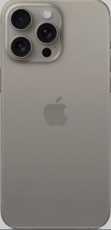 iphone 15 Pro Max Natural Titanium 0