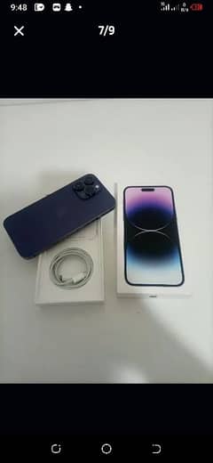 iphone 14 pro max 256 gb JV sim Non PTA whatr pake saff mobile 10/10