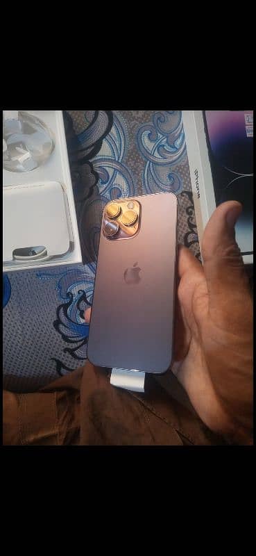 iphone 14 pro max 256 gb JV sim Non PTA whatr pake saff mobile 10/10 3