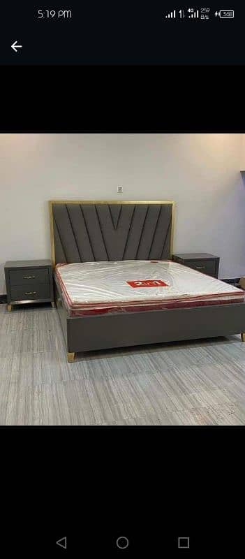 Bed, Bed sets | Poshish bed | New design bed | Wood bed| King Size bed 4