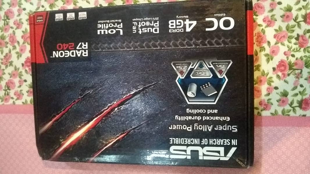 ASUS Radeon R7 240 4GB 128-Bit Graphics Card (Brand New) 3