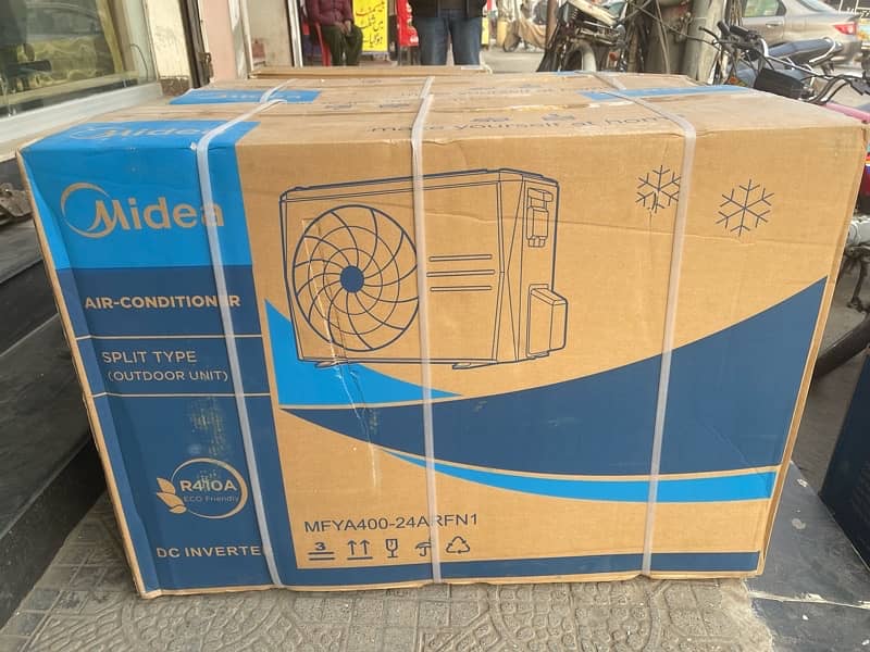 Midea 2 Ton Gool Cabinets Full DC Inverter Floor Standing AC Air Feel 4