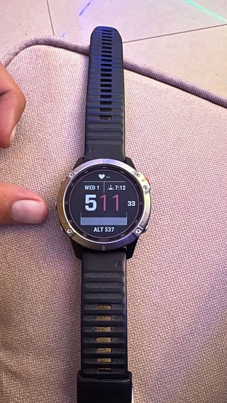 For Sale: Garmin Fenix 6 Solar – Excellent Condition – 1 Lac 70K 2