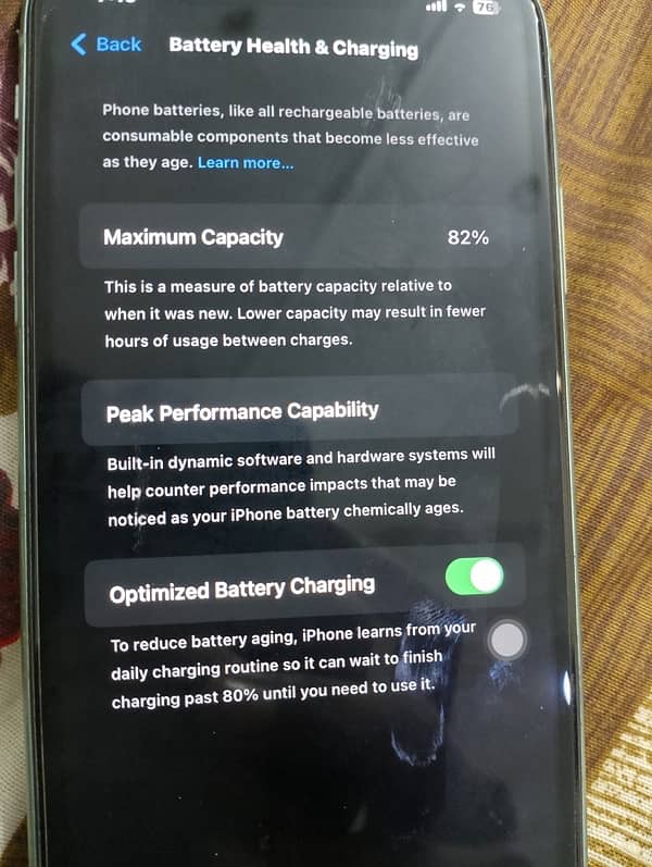 IPHONE 11 128/gb Green Color non pta 12