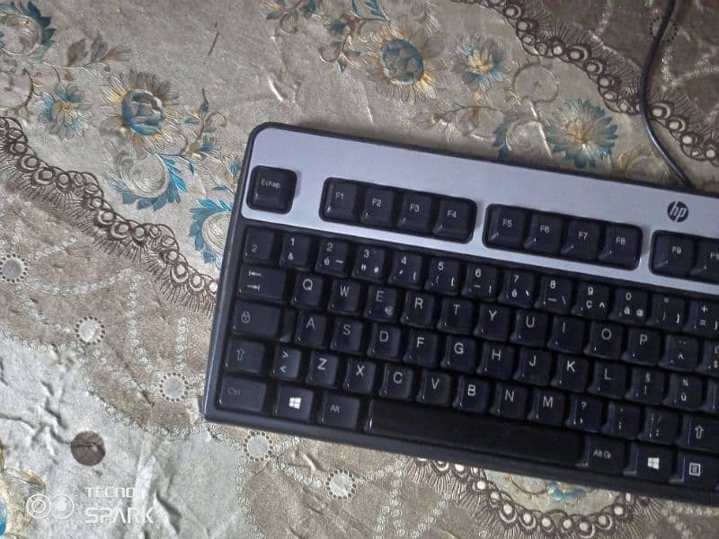 Hp KB-0316 black + silver for sale 0