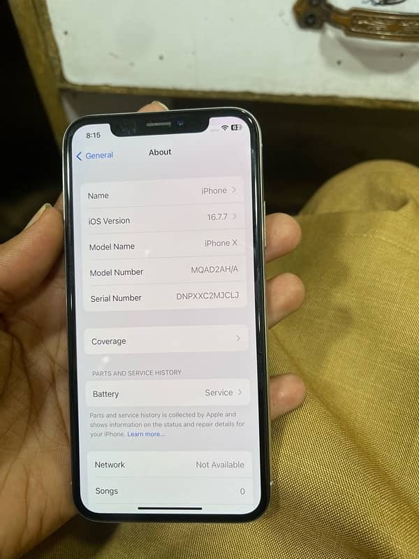 i phone x 64 gb official pta approved 1