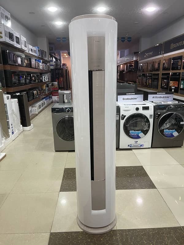 Midea 2 Ton Full DC Inverter Floor Standing AC Air Feel 0