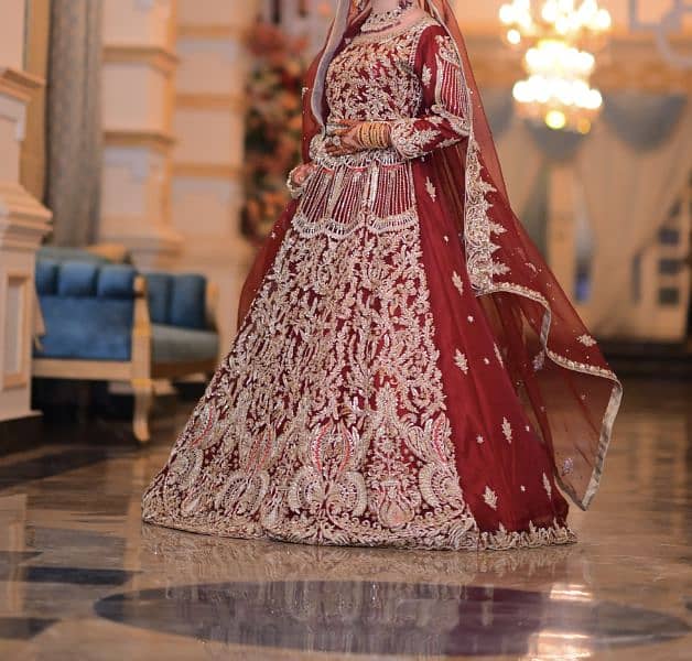 barat bridal dress 2