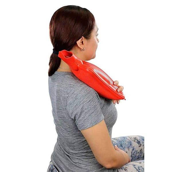 Hot Rubber water bottle Hot Water Bag for pain relief 2