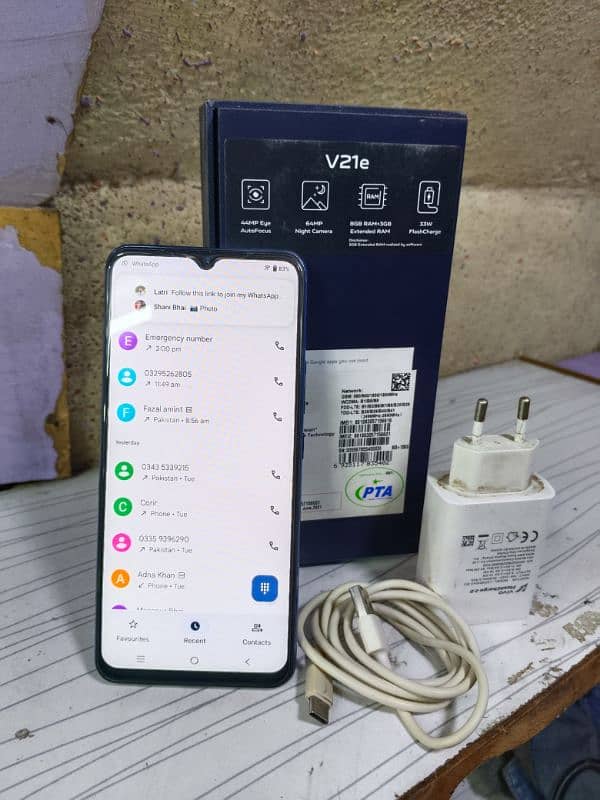 vivo v21 e 8+128 12