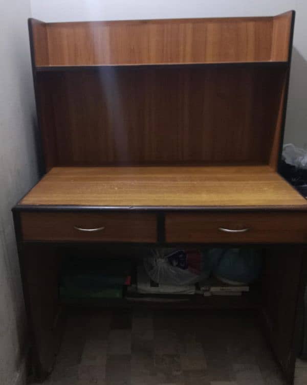 Almari, Study table and wood single door Almari 2