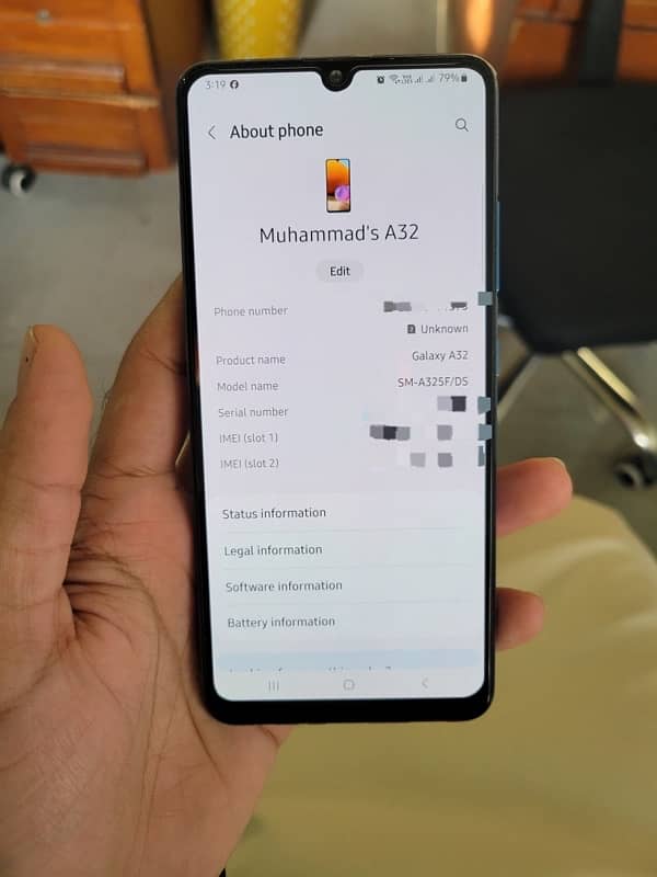 samsung A32 6gb ram 128gb storage 7