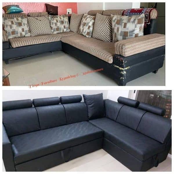 Sofa set Sofa Repairing | Sofa Repair | Fabric heals Sofa covers , 1