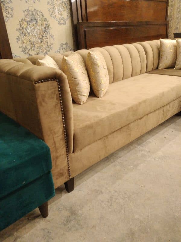 L shape sofa 1