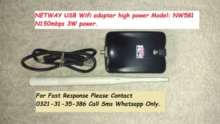 netway network high power wireless usb adapter