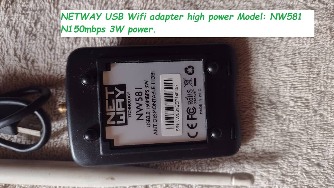 netway network high power wireless usb adapter 6