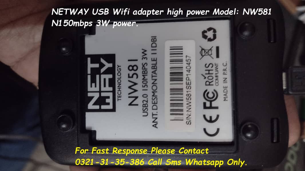 netway network high power wireless usb adapter 9