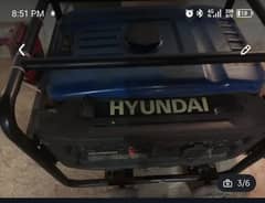 Hyundai generator model no. Hx3200