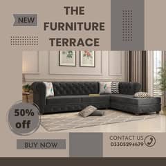 Corner L shape sofa set on Happy New Year offers