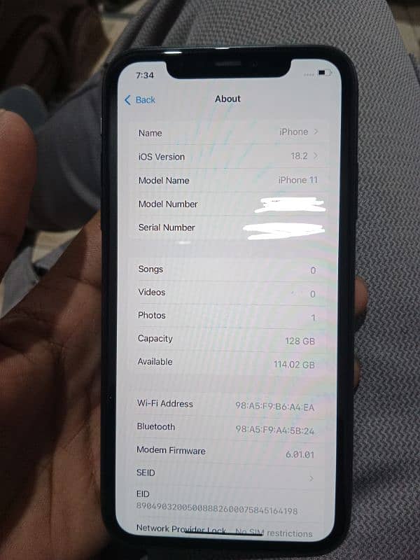 Iphone 11 128 GB 4