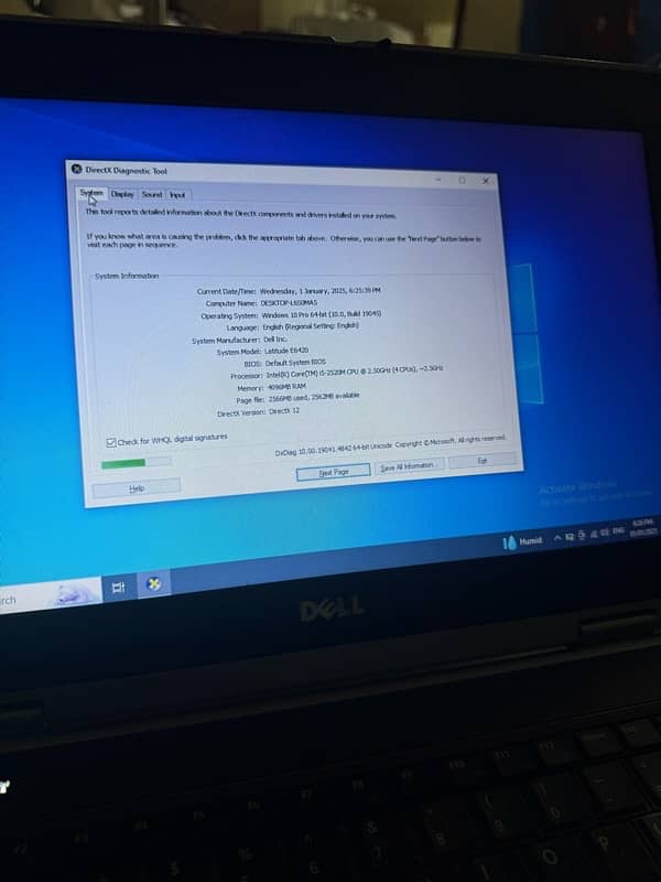 Dell Lattitude E6420 4