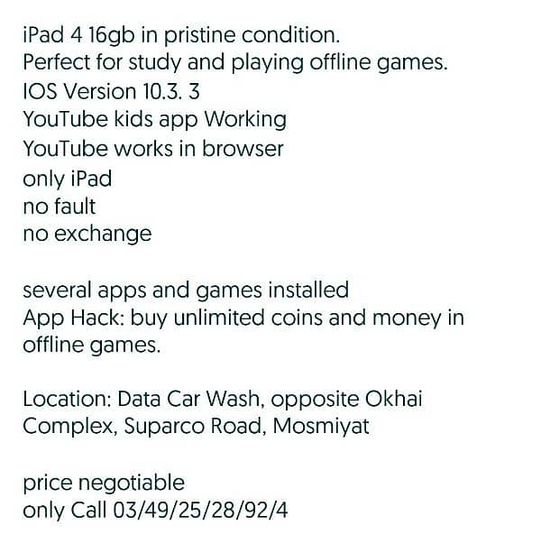 iPad 4 (Games & apps Installed) 8