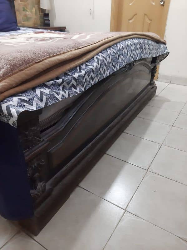 Bed with mattress 2