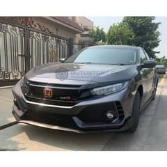 civic typeR front bumper