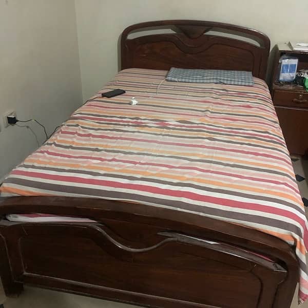 shisham wood bed set 0