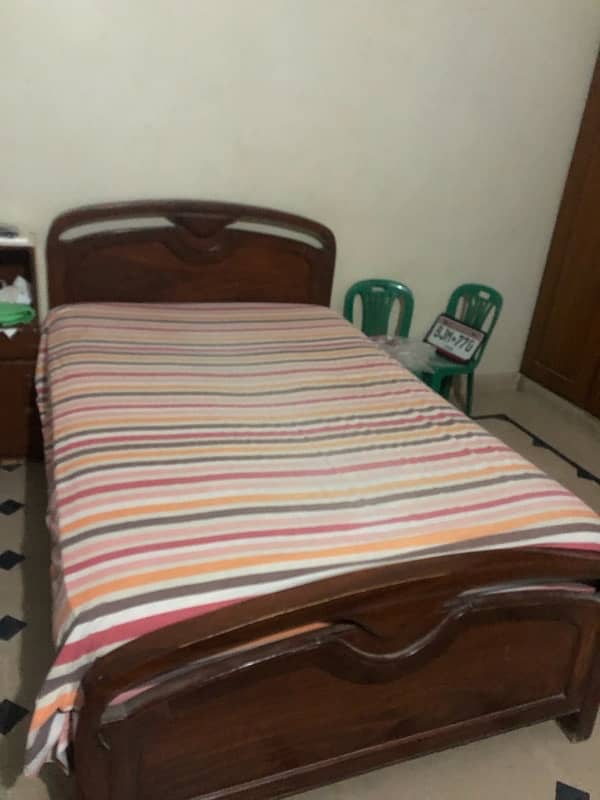 shisham wood bed set 1