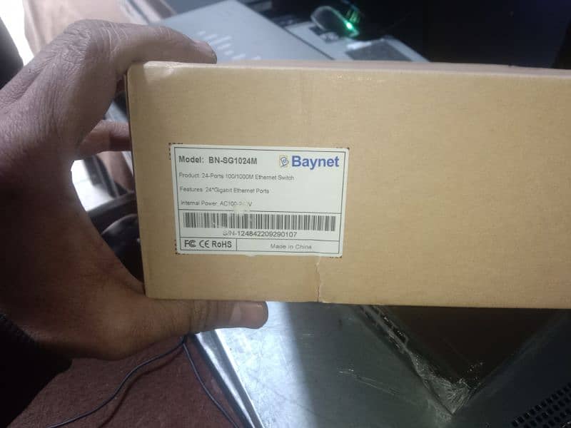 Baynet BN-SG1024M 24 ports gigabit ethernet switch 1