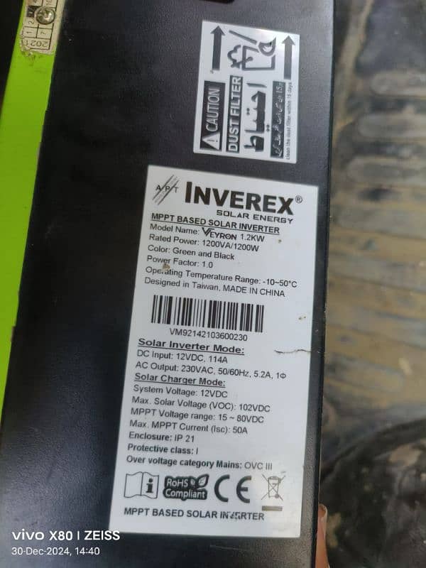 inverex veyron 1.2kw inverter 1