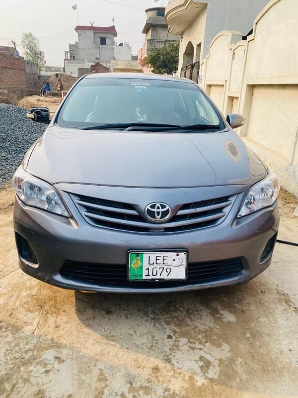 Toyota Corolla XLI 2012 8