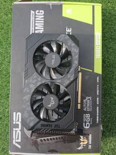 asus tuff gaming 1660 super with box