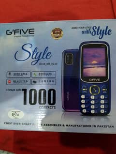 G'Five mobile keypad for sale only one week use