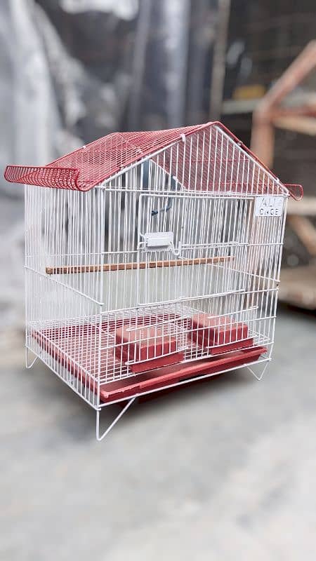 A beautiful cage for birds 0