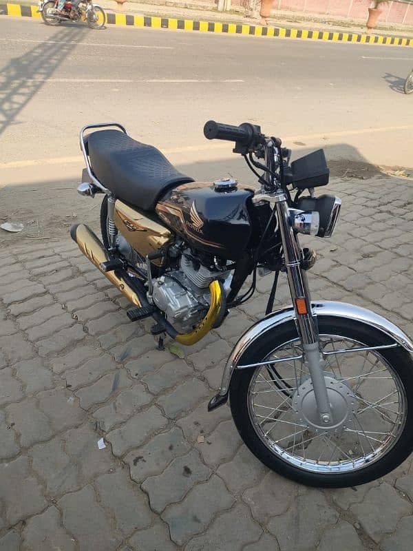 honda 125S gold 2024 1