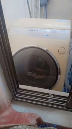 front door automatic washing machine