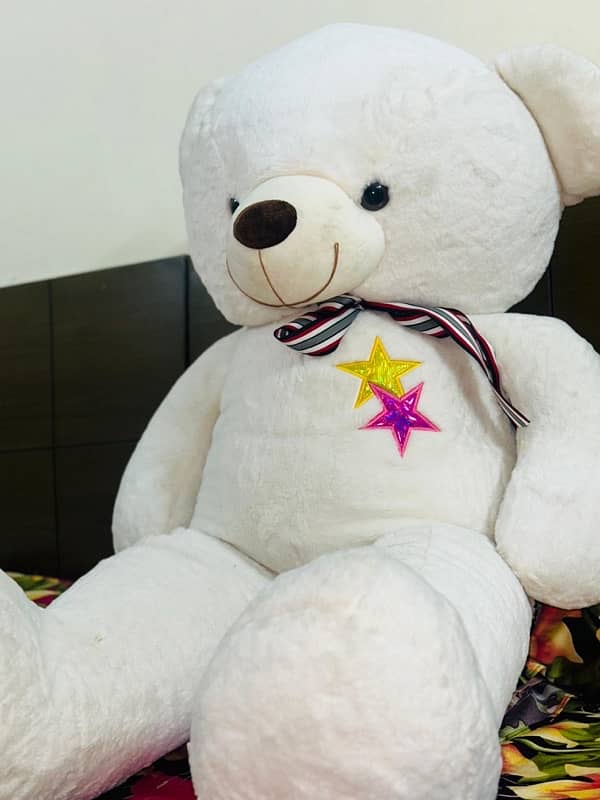 white teddy bear 2