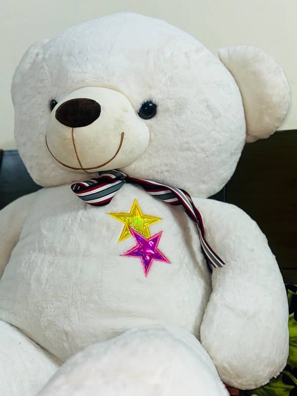 white teddy bear 3