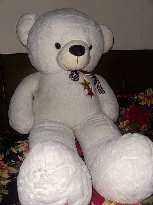 white teddy bear 8